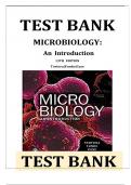 Test Bank - Microbiology-An Introduction&comma; 13th Edition Tortora&comma;Chapter 1-28 &vert; All Chapters A&plus; LATEST COMPLETE STUDY GUIDE