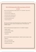 CPRs and Determinants of Cooperation Exam Review 2024-25 Guaranteed Pass&excl;&comma; CPRS Exam Questions And Answers Test Review 2024-25&comma; CPRS Exams Questions With Correct Answers 2024-2025 A&plus; & MSK III CPRs Questions With 100&percnt; Correct Answers 2024-2025 A&plus; Grade
