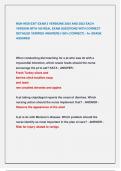 NGN HESI EXIT EXAM 2 VERSIONS 2024 AND 2023 EACH  VERSION WITH 160 REAL EXAM QUESTIONS WITH CORRECT DETAILED VERIFIED ANSWERS &lpar;100&percnt; CORRECT&rpar; &sol; A&plus; GRADE  ASSURED