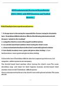 ATIFundamentalsProctoredExamRetake &lpar;2023&sol;2024&rpar; with NGN Questions and Verified Answers&hellip;