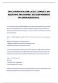 TNCC 9TH EDITION EXAM LATEST COMPLETE 80&plus;  QUESTIONS AND CORRECT DETAILED ANSWERS  &vert;A&plus; GRADED &lpar;2023&sol;2024&rpar;&period;