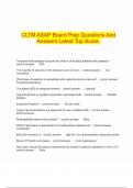 CLTM ASAP Board Prep Questions And Answers Latest Top Score&period; Prep Questions And Answers Latest Top Score&period;