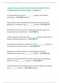 ABA 622 Deck 3 QUESTIONS AND ANSWERS WITH VERIFIED SOLUTIONS 100&percnt; CORRECT 