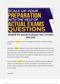NSG6006 Exam Q&A&sol; 2024-2025&period; 