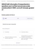 2024&vert;C468 Informatics &vert;Comprehensive questions and verified answers&sol;accurate solutions&vert;Get it 100&percnt; correct&excl;&excl; Already graded A&plus;