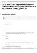 2024&vert;CTR EXAM &vert;Comprehensive questions and verified answers&sol;accurate solutions&vert;Get it 100&percnt; correct&excl;&excl; Already graded A&plus;