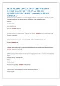 PEAK PILATES LEVEL 1 EXAM CERTIFICATION  LATEST 2024-2025 ACTUAL EXAM ALL 120  QUESTIONS AND CORRECT ANSWERS&rpar; &vert;ALREADY GRADED A&plus; 