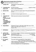 2024-2025 &Tab;LATEST UPDATED Reproductive System Part of the Final EXAM MOSTLY TESTED QUESTIONS AND ANSWERS GRADED A&plus;