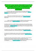 SPCE 619 Latest Update 2024-2025 Actual Exam from Credible Source with 115 Questions and 100&percnt; Verified Detailed Correct Answers Guaranteed