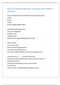 ECON 312 HOMEWORK EXAM QUESTIONS WITH CORRECT ANSWERS