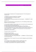 Fundamentals Of Insurance &lpar;BC&rpar; 117 Q&A&sol; 2024-2025&period; Insurance plays an important role in managing financial risk&period; The main purpose of Insurance is to&colon; A&period; Enable the consumer to obtain loan or mortgage&period; B&period; Provide employment and investment capital&period; C&period; Allow