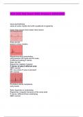 HCA ECG Test Exam With Answers 2024&sol;2025 sinus dysrhythmia same as sinus rhythm but with a pattered irregularity