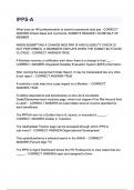 IPPS-A questions and answers