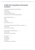 IS 435 Test 3 Questions And Actual Answers&period;