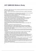 UCF QMB3200 Midterm Study QUESTIONS AND CORRECT DETAILED ANSWERS WITH RATIONALES 2025&sol;2026 &lpar;VERIFIED ANSWERS&rpar; &vert;ALREADY GRADED A&plus;