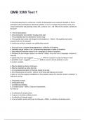 QMB 3200 Test 1 QUESTIONS AND CORRECT DETAILED ANSWERS WITH RATIONALES 2025&sol;2026 &lpar;VERIFIED ANSWERS&rpar; &vert;ALREADY GRADED A&plus;