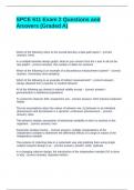 SPCE 611 Exam 2 Questions and Answers &lpar;Graded A&rpar;&period;