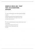 SHINTA R&period; WIDYA&comma; MD &ndash; POST  TEST ATLS QUESTIONS 2024&sol;2025