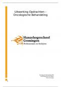 Uitwerking opdrachten Oncologische Behandeling &lpar;OB&rpar; - minor oncologie