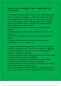 PMED CH43 EXAM QUESTIONS WITH COMPLETE SOLUTIONS