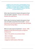 AWHONN ADVANCED FETAL MONITORING EXAM COMPLETE ACTUAL EXAM REAL QUESTIONS AND CORRECT ANSWERS &lpar;100&percnt; CORRECT VERIFIED SOLUTIONS&rpar; LATEST UPDATED VERSION 2024-2025 &vert;GUARANTEED PASS A&plus;