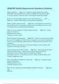 ABQAURP Quality Improvement&colon; Questions&sol;Solutions 