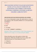 HESI OB PEDS BUNDLED EXAMS NEWEST EXAM 2025&sol;2026  ACTUAL EXAM COMPLETE  QUESTIONS AND CORRECT DETAILED ANSWERS &lpar;VERIFIED ANSWERS&rpar; &vert;ALREADY GRADED A&plus;&vert;BRAND NEW&excl;&excl;