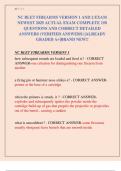NC BLET FIREARMS VERSION 1 AND 2 EXAM NEWEST 2025 ACTUAL EXAM COMPLETE 150  QUESTIONS AND CORRECT DETAILED  ANSWERS &lpar;VERIFIED ANSWERS&rpar; &vert;ALREADY  GRADED A&plus;&vert;BRAND NEW&excl;&excl;