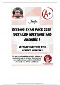 ECS2605 EXAM PACK 2025  &lbrace;DETAILED QUESTIONS AND ANSWERS &rcub;