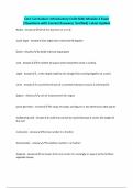 Core Curriculum&colon; Introductory Craft Skills Module 2 Exam &vert;Questions with Correct Answers&vert; Verified&vert; Latest Update