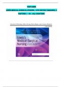 Test bank for Lewis-s medical surgical nursing 12th edition by Mariann M&period; Harding Jeff&period;pdf