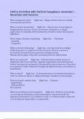 CAFCA &lpar;Certified AML FinTech Compliance Associate&rpar; &ndash; Questions And Answers 