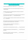 NCCER Core Module 1&colon; Basic Safety Exam &vert;Questions with Correct Answers&vert; Verified&vert; Latest Update