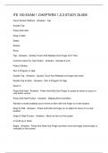  ITE 100 EXAM 1 CHAPTERS 1&comma;2&comma;3 STUDY GUIDE