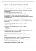 ITE 115 - EXAM 1 QUESTIONS AND ANSWERS