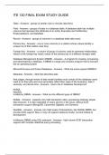 ITE 120 FINAL EXAM STUDY GUIDE