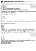 ACS CHEMISTRY GENERAL EXAM 2024 ACTUAL EXAM 2 VERSIONS &lpar;VERSION A AND B&rpar; COMPLETE 400 QUESTIONS WITH DETAILED VERIFIED ANSWERS &sol;ALREADY GRADED A&plus;