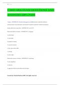 CARD ABA EXAM QUESTIONS AND ANSWERS 100&percnt; PASS