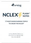 NCLEX&reg; FLASH&trade; NOTES