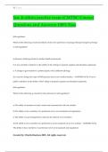 law & ethics practice exam &lpar;CMTBC Course&rpar; Questions and Answers 100&percnt; Pass