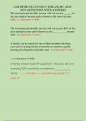 CERTIFIED OCCUPANCY SPECIALIST &lpar;&rpar; QUESTIONS WITH ANSWERS