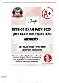 ECS2605 EXAM PACK 2025  &lbrace;DETAILED QUESTIONS AND ANSWERS &rcub;