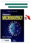 TEST BANK For Alcamos Fundamentals of Microbiology 12th Edition by Pommerville &vert; Verified Chapter's 1 - 27 &vert; Complete