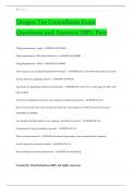 Oregon Tax Consultants Exam Questions and Answers 100&percnt; Pass