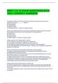 MNGT CH 10 EXAM QUESTIONS WITH 100&percnt; CORRECT ANSWERS 