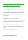 SYG2000 General Sociology Midterm Exam Questions and Answers 100&percnt; Pass