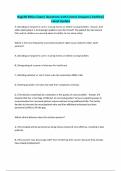 Nsg130 Ethics Exam&vert; Questions with Correct Answers&vert; Verified&vert; Latest Update
