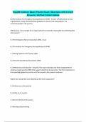 Nsg130 Evidence-Based Practice Exam&vert; Questions with Correct Answers&vert; Verified&vert; Latest Update