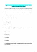 Nsg130 Teamwork&sol;Collaboration Exam&vert; Questions with Correct Answers&vert; Verified&vert; Latest Update