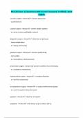 NU 126 Exam 1 &vert;Questions with Correct Answers&vert; Verified&vert; Latest Update